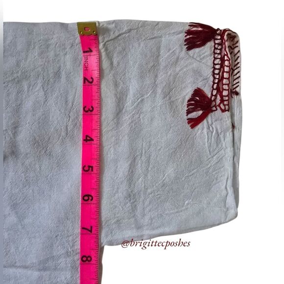 HANDMADE Traditional Embroidered Mexican Blouse - Picture 11 of 12